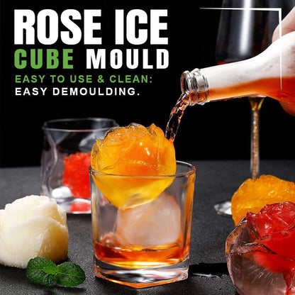 Luxora 2-Stage Push In Ice Cube Tray for Easy Ice Making