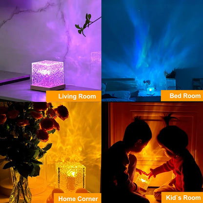 RoyaleGlow Light Projector For Room with 30 Wave Patterns