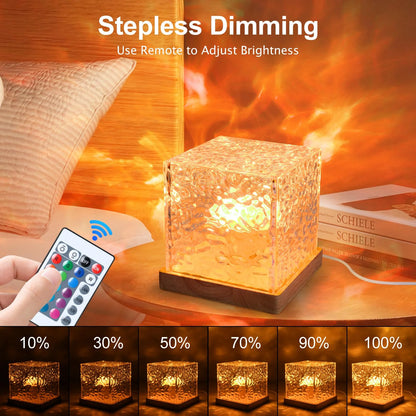 RoyaleGlow Light Projector For Room with 30 Wave Patterns