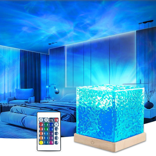 RoyaleGlow Light Projector For Room with 30 Wave Patterns