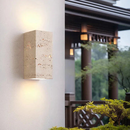 Vadalie Travertine Wall Lamp 2