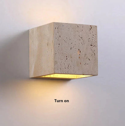 Vadalie Travertine Wall Lamp 7