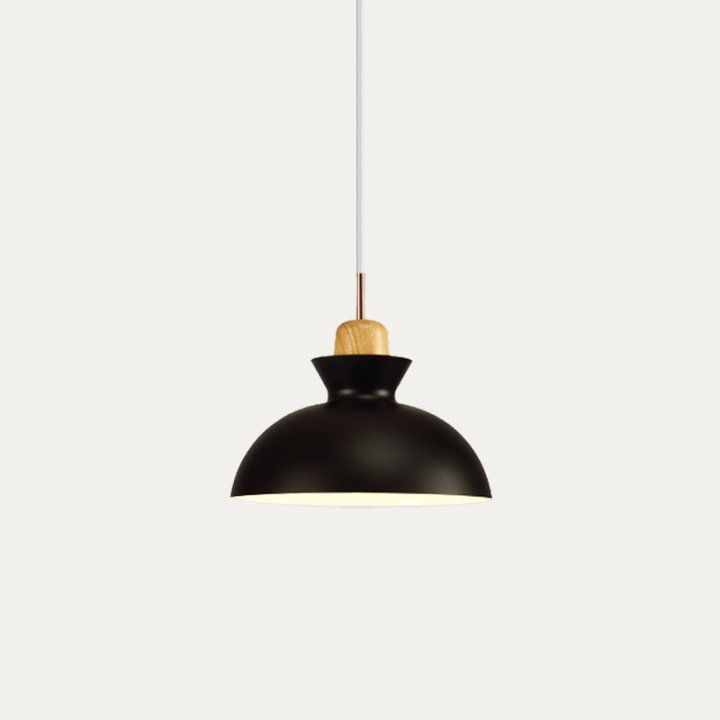 Valarie Scandinavian Wood Pendant Light 0