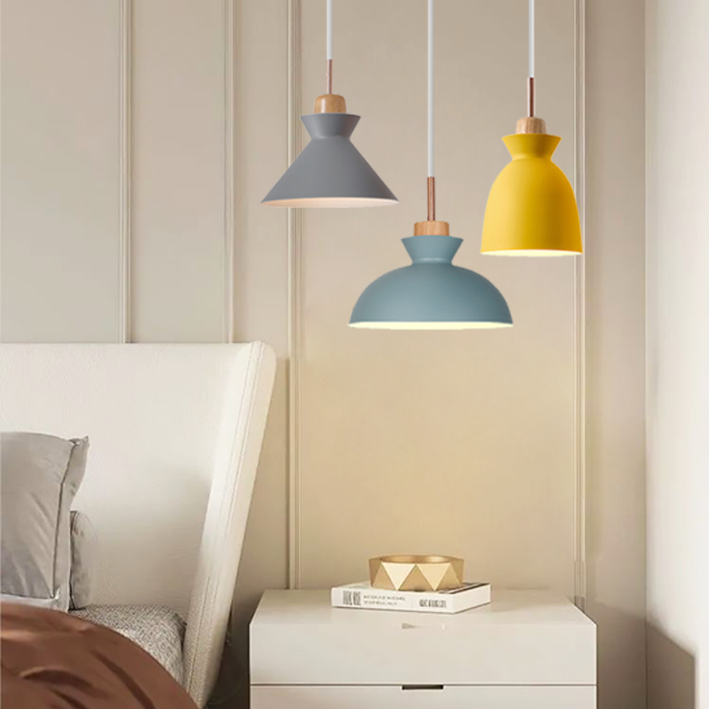 Valarie Scandinavian Wood Pendant Light 6