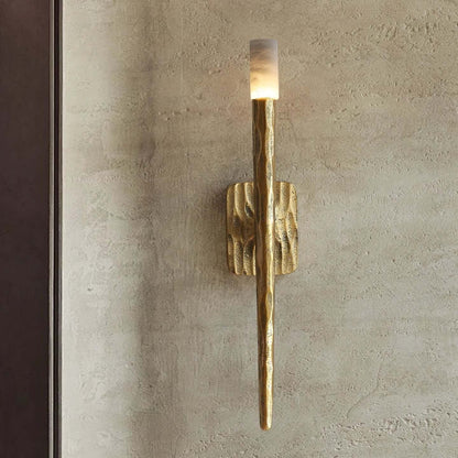 Valen™ Forged Brass & Marble Wall Sconce 2