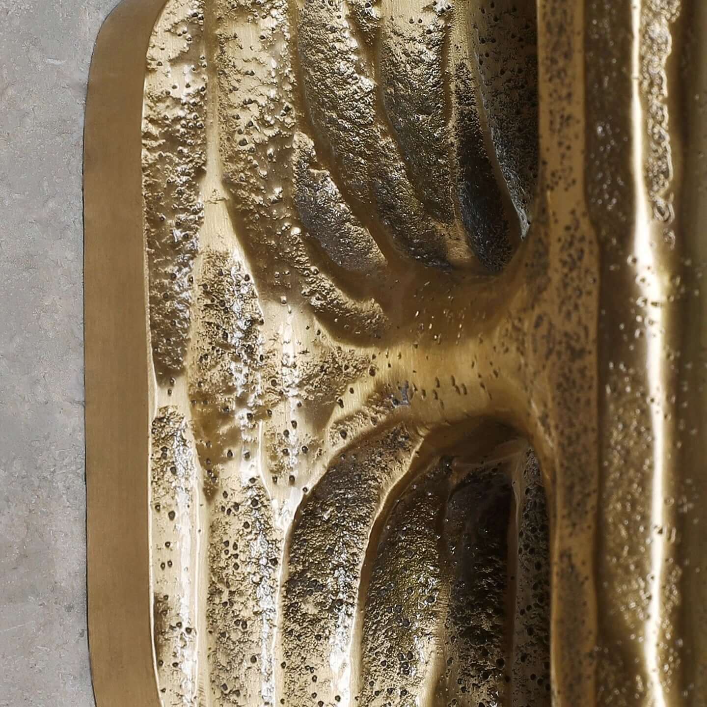 Valen™ Forged Brass & Marble Wall Sconce 4