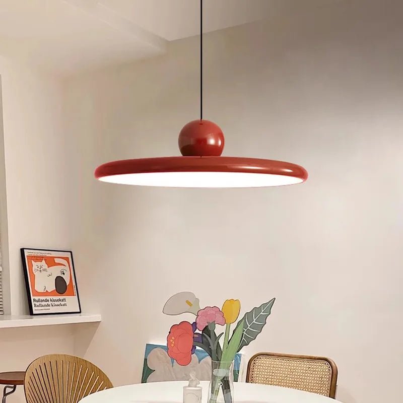 Vana - Bauhaus Style Crystal Pendant Lamp with LED Lighting - Modern Ceiling Lamp for Minimalist Decor 0
