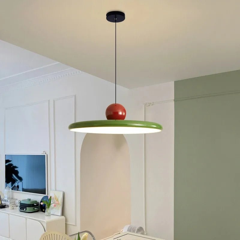 Vana - Bauhaus Style Crystal Pendant Lamp with LED Lighting - Modern Ceiling Lamp for Minimalist Decor 2