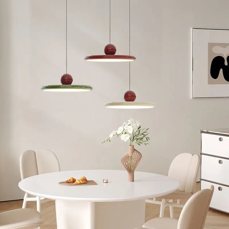 Vana - Bauhaus Style Crystal Pendant Lamp with LED Lighting - Modern Ceiling Lamp for Minimalist Decor 5