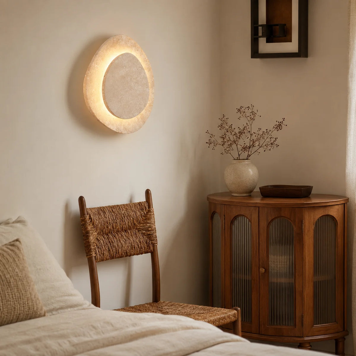 Verune Travertine Wall Lamp 4