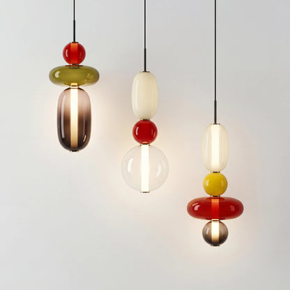 Vesa Nordic Candied Glass Pendant Light 1