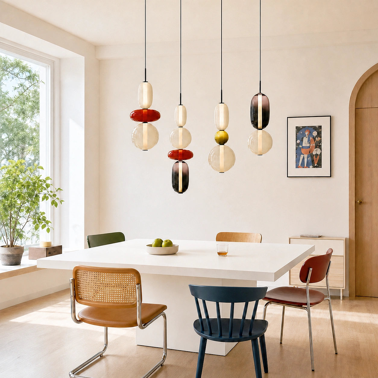 Vesa Nordic Candied Glass Pendant Light 2