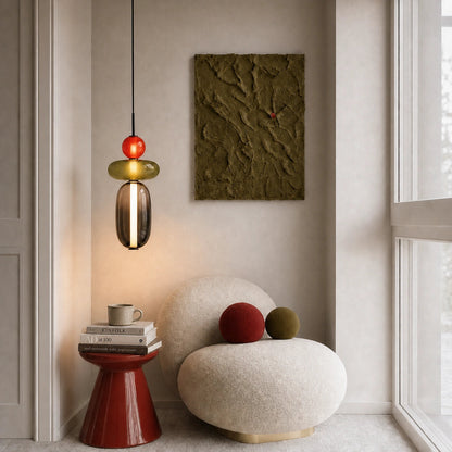 Vesa Nordic Candied Glass Pendant Light 4