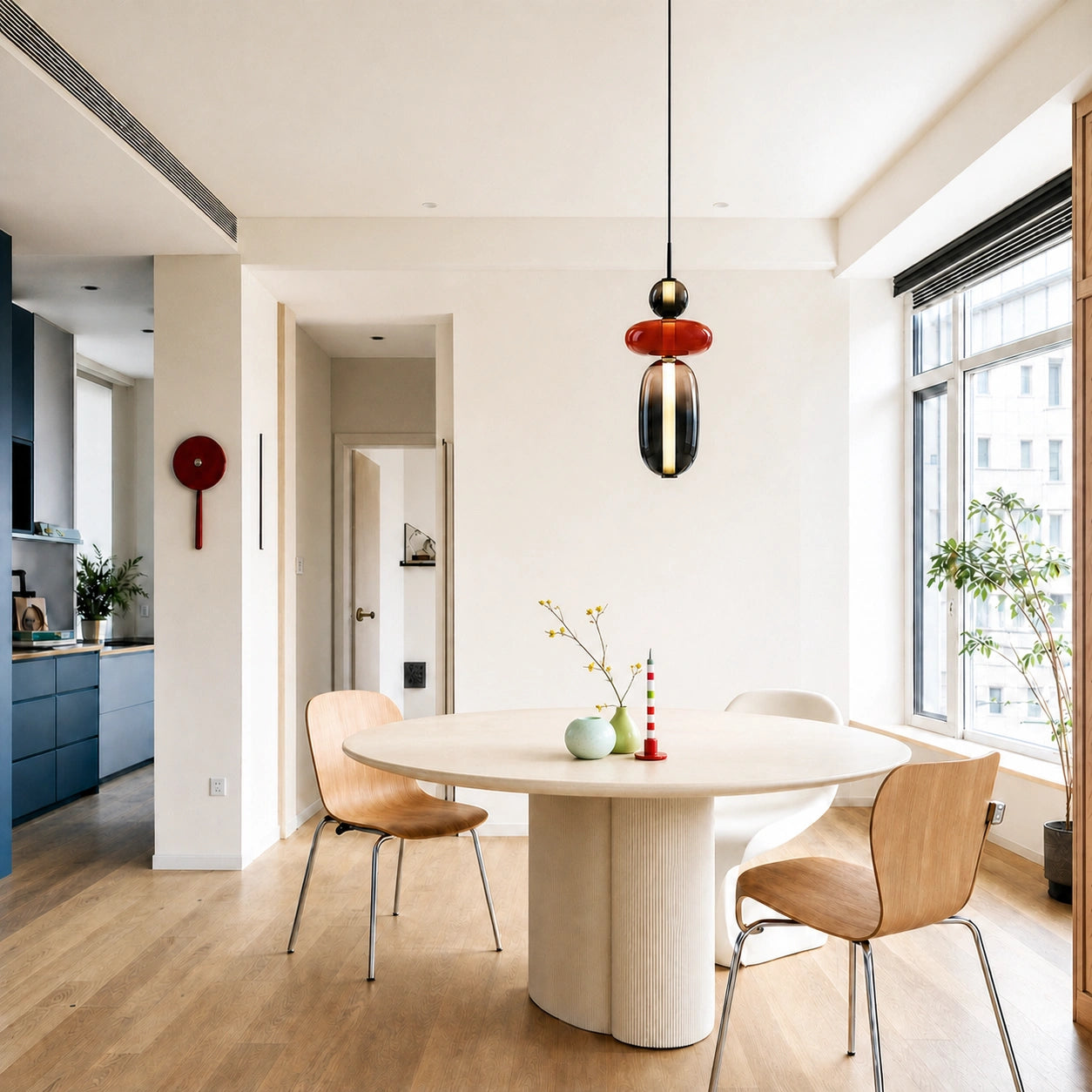 Vesa Nordic Candied Glass Pendant Light 6