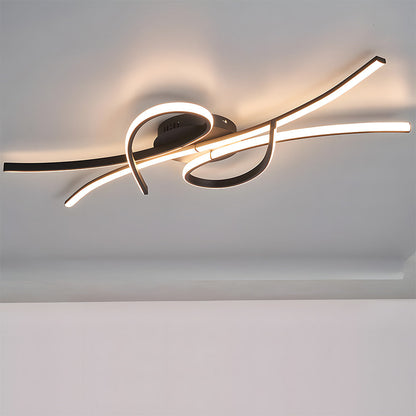 Vesina - Creative LED Ceiling Light in the Shape of Musical Notes for Living Room - Modern Design and Energy Efficient 11