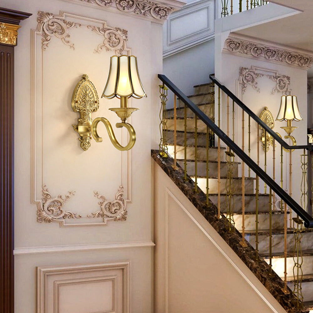 Vintage Gold Luxury Wall Lamp 0