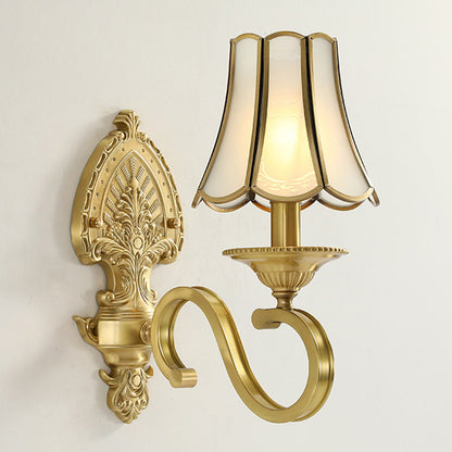 Vintage Gold Luxury Wall Lamp 1