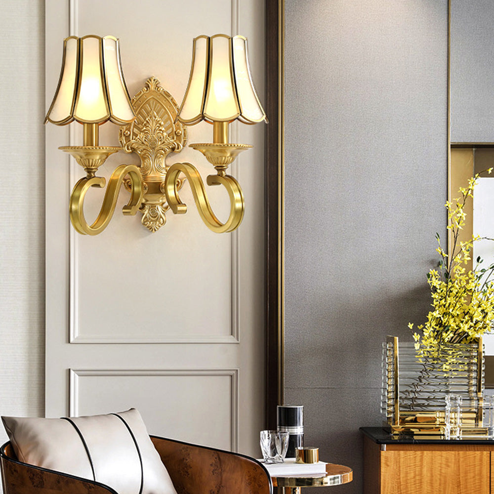 Vintage Gold Luxury Wall Lamp 7