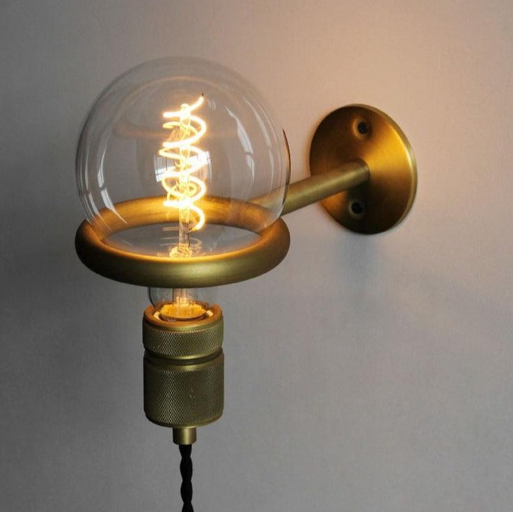Vintage Industrial Sconce Light with Plug 1