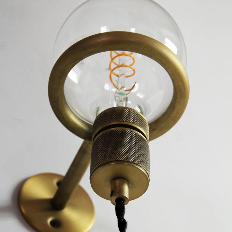 Vintage Industrial Sconce Light with Plug 2