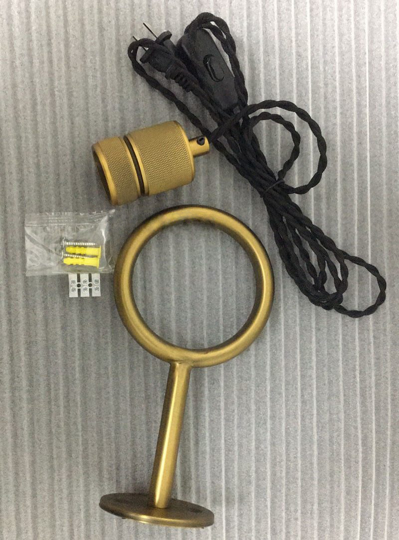 Vintage Industrial Sconce Light with Plug 8