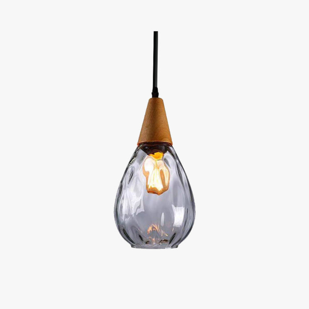 Vintage Teardrop Pendant Light | Classic Hanging Fixture for Dining Rooms and Kitchens 5