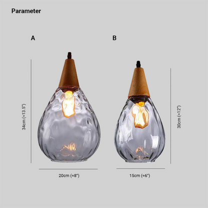 Vintage Teardrop Pendant Light | Classic Hanging Fixture for Dining Rooms and Kitchens 7