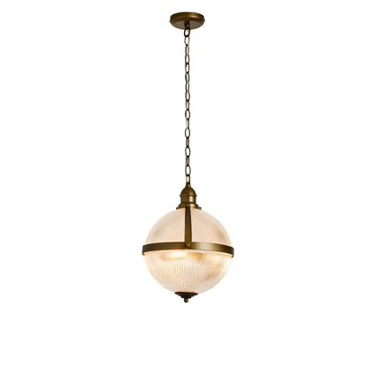 Vintage Textured Glass Globe Decorative Pendant light 8