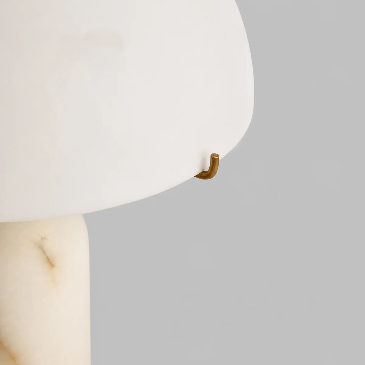 Vorelle Alabaster Mushroom Table Lamp 8