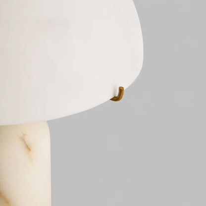 Vorelle Alabaster Mushroom Table Lamp 8