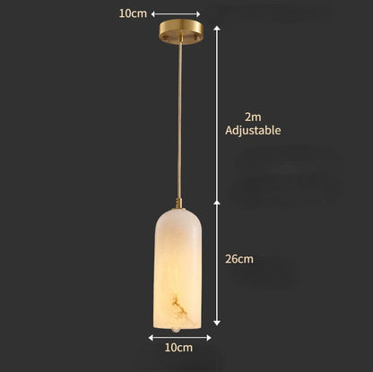 Wabi-Sabi Marble Pendant Light 13