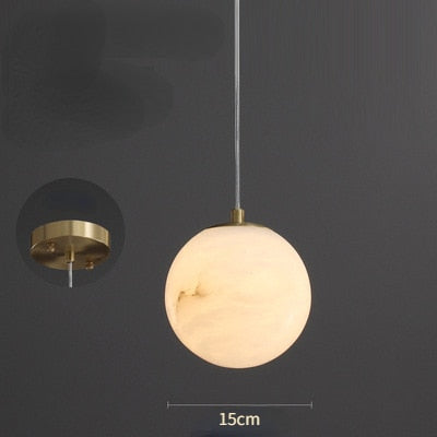 Wabi-Sabi Marble Pendant Light 2