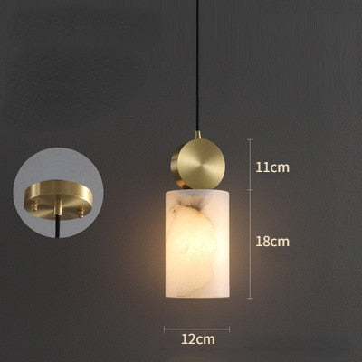 Wabi-Sabi Marble Pendant Light 4