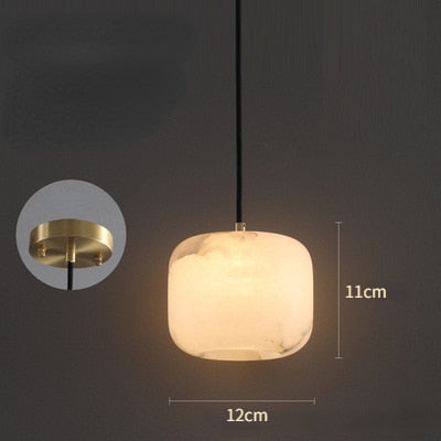 Wabi-Sabi Marble Pendant Light 7