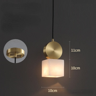 Wabi-Sabi Marble Pendant Light 9