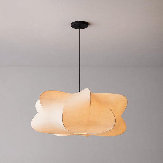 Wabi Sabi Silk Japanese Pendant Light 0