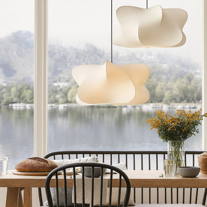 Wabi Sabi Silk Japanese Pendant Light 2