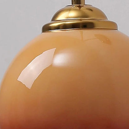 Wall Lamp Ash Wood 8.3 in x 7.1 in Caramel Beige Living Room Bedroom LED E26 Fixture | Thomler 5