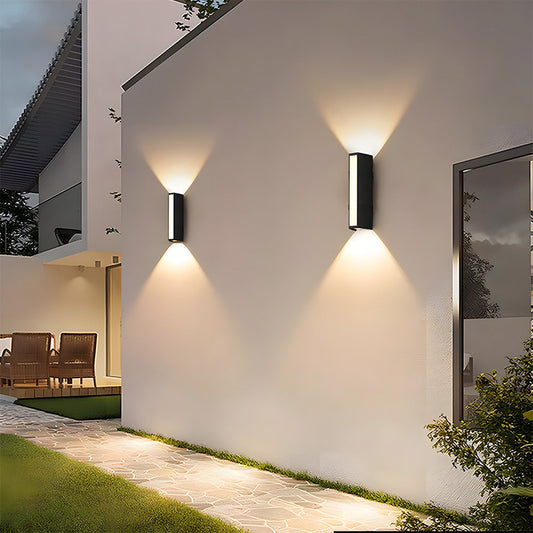 Wall Light Modern Outdoor Vertical LED Fixture 0