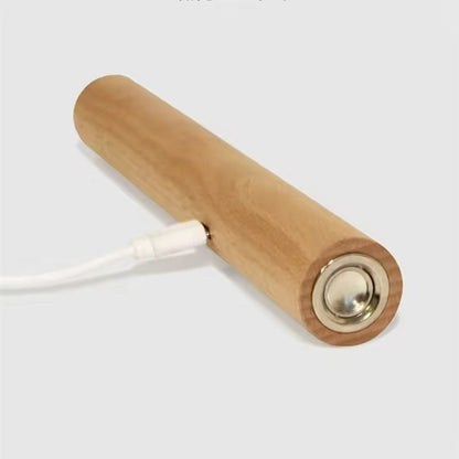 Wall Sconce Light 9W LED 1200 Lumens Wood Metal Chrome Finish