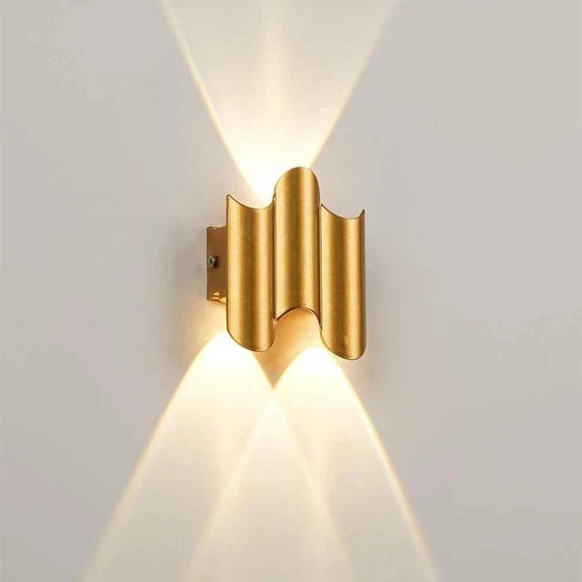 Wave LED Up Down Wall Sconce 5