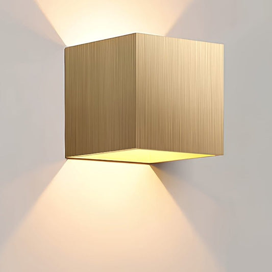 Weatherproof Cube Up Down Wall Light 0