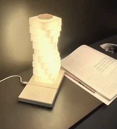 LuxRoyale Twistable Pillar Of Light LED Desk Lamp For Home Decor