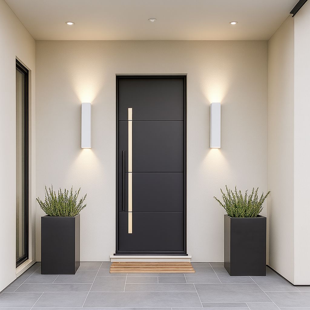 White Weatherproof LED Wall Lights - Outdoor Style and Durability 4