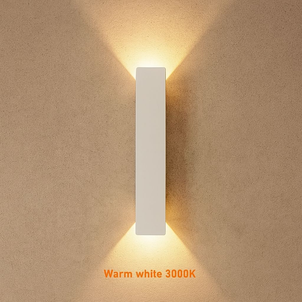 White Weatherproof LED Wall Lights - Outdoor Style and Durability 7
