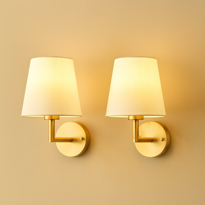 Wireless Fabric Wall Lamp (2 Packs) 0