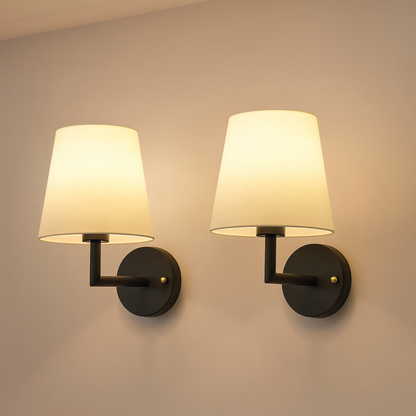 Wireless Fabric Wall Lamp (2 Packs) 8