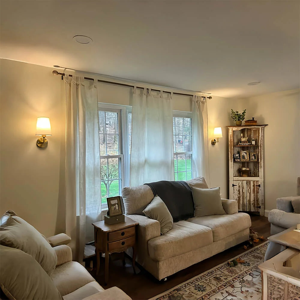 Wireless Fabric Wall Light(2 Packs) 2