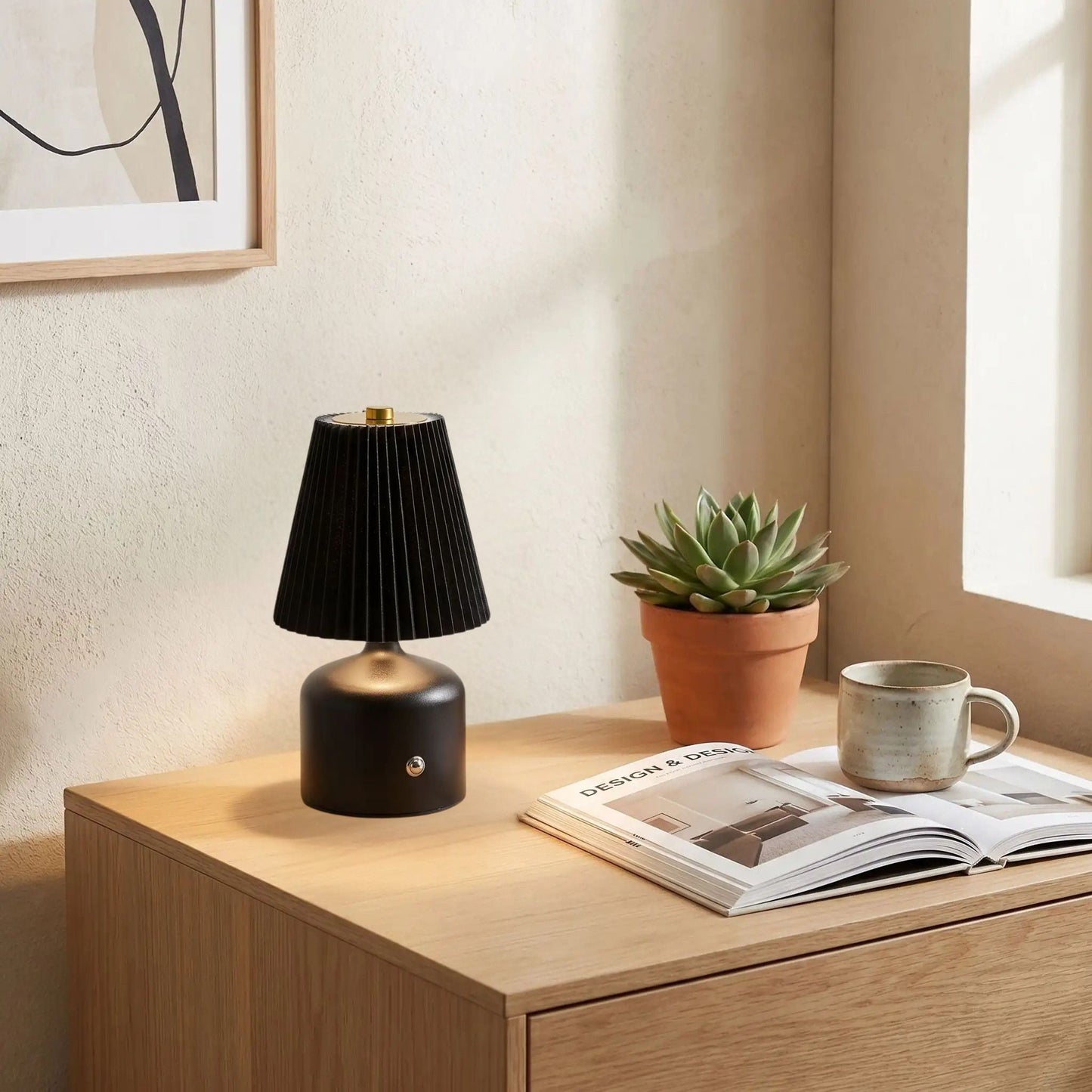 Wireless Table Lamp | Stylish Small 8