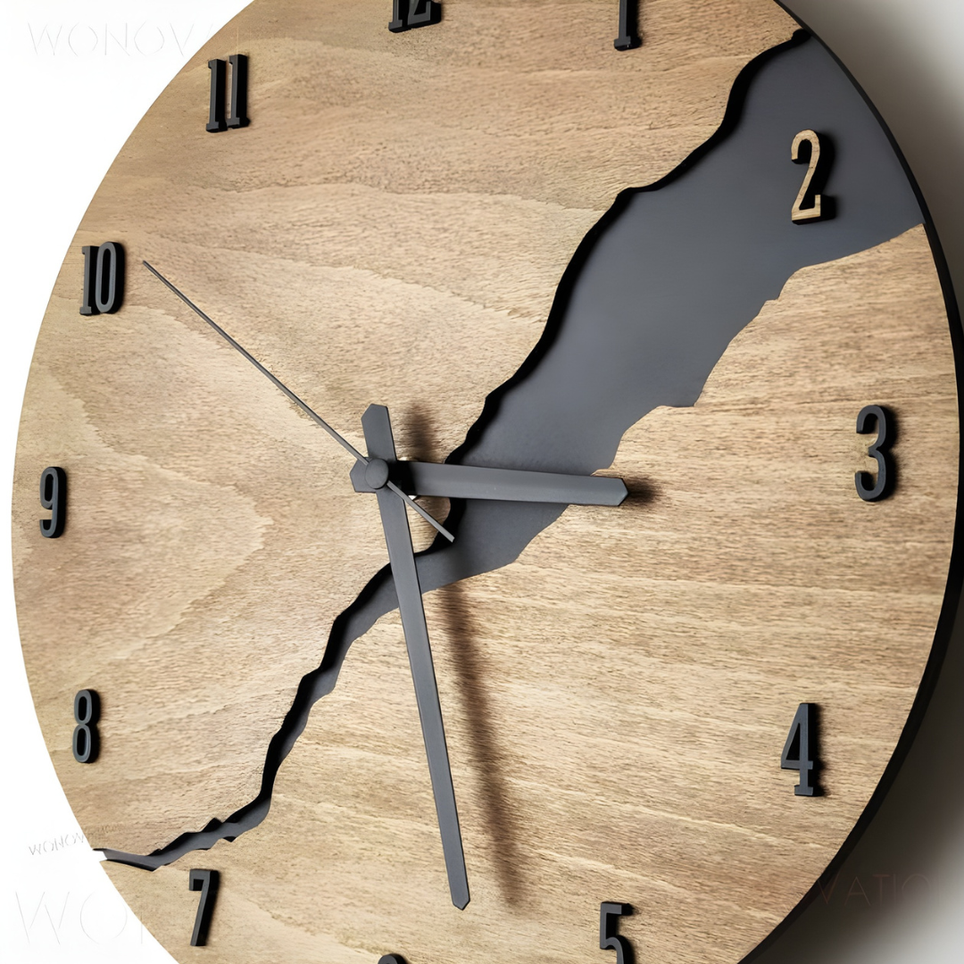 Wood LUXURY – Wooden Wall Clock 0